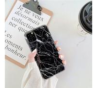 AMZER Coque Marbre Compatible avec iPhone 11 (6,1 Pouces) Slim Glossy Cover Design HD - Black Ghost