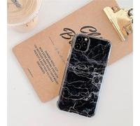 AMZER Coque pour iPhone 11 (6,1") Motif marbre Fin Brillant avec Design HD - Noir Gris