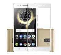 Amzer Protection d'écran HD Kristal Protection d'écran en Verre trempé la Couverture complète Shield pour Lenovo K8 Plus - HD en Verre Transparent Film de Protection d'écran