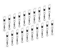 AMZfishing® Émerillons de pêche classiques avec snap, Accessoire Peche | Émerillons de pêche | Taille 12 (20 pièces, e: #8)