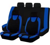 AMZFRRSM Housses De Siège Auto pour Suzuki Wagon R+ 2000-2010 | Housse De SièGe Voiture Ensembles Universelle Auto ComplèTe 9 PièCes Protections Pour Avant Et Banquette ArrièRe FractionnéE