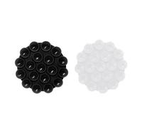 AMZFUK Ventouses en Silicone pour Tous Les Modèles De Téléphone,Usages pour Voiture - Support De Téléphone Portable Pratique Mains Libres,Mains Libres Antidérapant pour Selfies Et Vidéos - Noir/Blanc