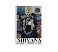 AMZKKADL Poster du Nirvana - Poster Kurt Cobain - 30 x 45 cm