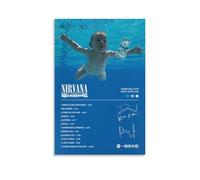 AMZKKADL Poster Nirvana Poster Kurt Cobain Nirvana, 30 x 45 cm, style 2