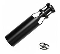 AMZLORD 2X amplificateurs d'air pour souffleur de Feuilles, buse 2-4 Pouces, amélioration du débit d'air, Accessoire Jardin (Noir)