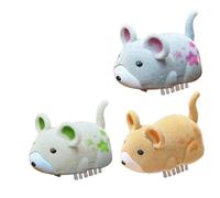 AMZLORD 3pcs Interactive Cat Hamster Cat Toy Toy Mouse Jouets (Multicolore)