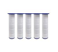 AMZLORD 5 pièces Douchtte Universelle Filtre Remplaçable, 7,5x2cm Filtre De Douche Ions Négatifs pour pommeau de douche de amovible, Chlore et le Fluorure et La Filtration Des Particules