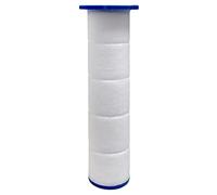 AMZLORD 5X Cartouches de Filtre de Rechange pour Filtre de Pomme de Douche, Filtre en Coton pour douchette à Main, adoucit l'eau Dure, élimine Le Chlore et Le fluorure (Hauteur 7.5cm)