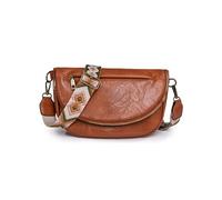 AMZLORD capacité en cuir PU sac à bandoulière souple sangle de guitare réglable demi-lune sac à bandoulière femmes sacs cartable élégants sacs de de couleur unie