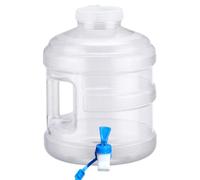 AMZLORD Conteneur de Stockage d'eau de 11,3 l, Baril d'eau minérale de capacité, Seau d'eau de Camping Anti-poussière pour Visite Autonome