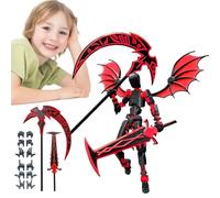 AMZLORD d'action T13, DIY 3D Imprimé T13 Action Set, Mannequin 13 Robot Stop Motion Figures, avec Plusieurs articulations Mobiles, idées Cadeaux pour Les Enfants