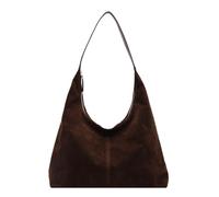 AMZLORD femmes sac fourre-tout en daim avec fermeture éclair sac à bandoulière capacité sac à main solide sac souple sac de de banlieue