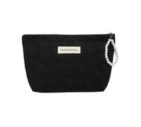 AMZLORD Femmes Toile Petite Trousse de Maquillage pour Sac à Main Coeur imprimé Trousse à cosmétiques Pochette de Maquillage Trousse de Toilette de pour Voyager