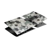 AMZLORD Remplacement FACPLATE ABS Hard Anti-Scratch Plaque de face Couvre de la console de la plaque latérale imperméable à l'épreuve de poussière avec évent de refroidissement pour PS5 Pr