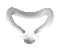 AMZLORD Silicone VR Interface faciale Masque résistant à la lumière Coussin Facial résistant à la Transpiration Coussin de Couverture Lavable de Remplacement pour Accessoires Meta Quest 3