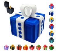 AMZLORD The Joke Box - Boîte Cadeau Amusante avec Doigt d'honneur, boîtes à blagues imprimées en 3D avec vis, Cadeaux de Blague Parfaits pour Anniversaire, Noël, Halloween et Bureau