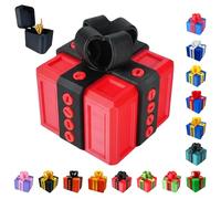 AMZLORD The Joke Box - Boîte Cadeau Amusante avec Doigt d'honneur, boîtes à blagues imprimées en 3D avec vis, Cadeaux de Blague Parfaits pour Anniversaire, Noël, Halloween et Bureau