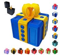 AMZLORD The Joke Box - Boîte Cadeau Amusante avec Doigt d'honneur, boîtes à blagues imprimées en 3D avec vis, Cadeaux de Blague Parfaits pour Anniversaire, Noël, Halloween et Bureau