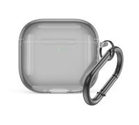 AMZLORD Transparent Protective Cover Couverture TPU TPU HOCHOP DIRE Couverture DE Cas Soire du CARABILE ANTÉRIEUR Transparent Anti-Fall pour Apple AirPods 4 2024 Case de Chargement