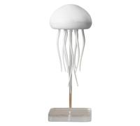 AMZLORD Veilleuse en forme de méduse de dessin animé, commande vocale, charge de type C, lampe de chevet, chambre à coucher, dégradé RVB, tentacules flexibles pour cadeaux de vacances pour e
