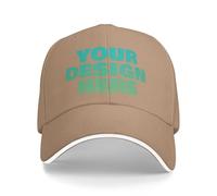 AMZLRR Casquette Personnalisable Casquettes Baseball personnalisée Casquette Trucker sur Mesure avec Photo/Logo/Texte,Casquettes Baseball pour Hommes & Femmes