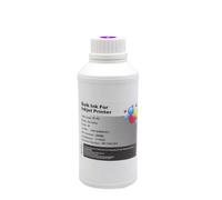 AMZMDGJK 500 ML d'encre Pigment PFI-1700 PFI1700 PFI 1700 Refill Ink Compatible avec Image PROGRAF PROCAF 2000 4000 6000 6100 4000S 6000S 6100S PRIMENTS DE SÉRIE(500ML-Pigment-Blue)