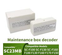 AMZMDGJK Boîte de Maintenance des déchets d'encre, réinitialiseur de Puce SC23MB Compatible avec Compatible SC-F100 SC-F130 SC-F160 SC-F170 F100 F130 F160 F170,(3 Pcs SC23MB)