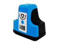 AMZMDGJK Cartouche à Encre Compatible Compatible avec 801 C8721ZZ C8771Z C8772ZZ C8773ZZ Travaille avec Photosmart 3108 3308 8238 C5188 C6188 C7188 Printers(1 Cyan)
