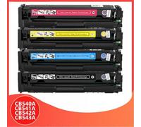 AMZMDGJK Cartouche de Toner CF210A 540A Compatible avec CB540A CB541A CB542A CB543A Couleurs Laser imprimantes CP1215 CP1515N CP1518NI CM1312(Yellow)