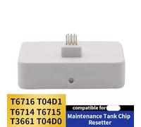 AMZMDGJK Réinitialisation de la Puce du réservoir d'entretien T04D1 T3661 Compatible avec L6270 L6490 L14150 M3180 WF-2860 WF-2865 WF-2861 XP-5105 XP-5100(1 PCS)