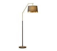 AMZOAKUD Lampadaire Lampadaire en Fer avec Base en marbre et Abat-Jour en Tissu, lampadaire réglable pour Salon, Chambre à Coucher, Bureau (Couleur : B, Taille : 30 x 170 cm)