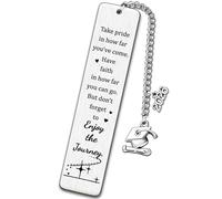 AMZQ Marque-pages de remise de diplôme pour elle, lui, collège, lycée e 2022 - Cadeau inspirant pour femme, homme, fille, garçon, fille, fils