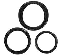 AMZSKU Fil en aluminium anodisé pour bonsaï, 3 tailles - Pour plantes et arbres - 1,0 mm/1,5 mm/2,0 mm - Total de 30 m