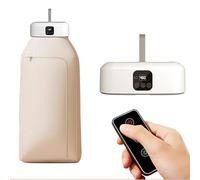 AMZTEMU Portable dryer, Home Portable électrique Séchoir, Séchoir à Linge electrique portable avec télécommande, Seche linge pliable -EU plug(600W)
