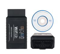 Amztour OBD2 Scanner WiFi ELM327 Lecteur de Codes de Voiture Outil D'analyse Compatible avec Les Systèmes iOS et Android Détecteur de Défaut Bluetooth Convient à Toutes Les Voitures Conformes OBD-II