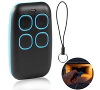 Amztour Télécommande universelle 4 en 1, buzzer multifréquence 250 MHz à 915 MHz, télécommande à code tournant pour garage et portail compatible avec CAME TOP432NA TOP432EE