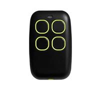 Amztour Télécommande Universelle Portail de 250 à 915 MHz Télécommande Universelle 4 en 1 Code Rolling Compatible avec Came TOP432NA TOP432EE TOP432EA Livrée avec Pile Incluse(Jaune)