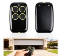 Amztour Télécommande Universelle Portail de 280 à 931 MHz Télécommande Universelle 4 en 1 Code Rolling Compatible avec BFT MITTO/M/A/RCB,NICE ONE(ON)/(ON FM),ON ERA,INTI (Jaune)