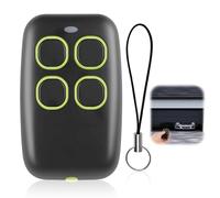 Amztour Télécommande Universelle Portail de 280 à 931 MHz Télécommande Universelle 4 en 1 Code Rolling Compatible avec BFT MITTO/M/A/RCB,NICE ONE(ON)/(ON FM),ON ERA,INTI（Vert）