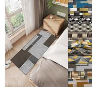 AMZYU Tapis de Chambre 90 x 110 cm Antidérapant et Doux Tapis d'intérieur Lavable en Machine pour Cuisine Chambre Salon Entree Interieur, H