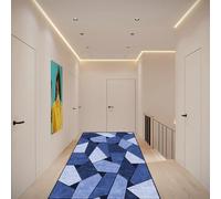 AMZYU Tapis de Chambre 90 x 270 cm Antiderapant Imprimé Tapis de Sol Cuisine Résistant et Lavable pour Chambres Hall Entrée Paillasson, A