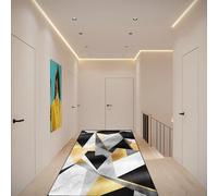 AMZYU Tapis de Couloir 40 x 250 cm Antidérapant Durable Tapis de Piste Résistant et Lavable pour Cuisine, Salle à Manger, Buanderie, I