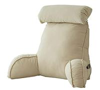 AMZZHAO Coussin De Lecture avec Mousse Déchiquetée,Oreiller de Lecture pour Dossier,Oreiller Support Lombaire,Coussin D'assise Coussin de Dossier,Idéal pour Travailler,Lire,et Jouer