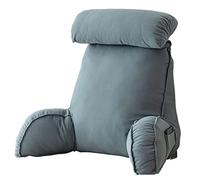 AMZZHAO Coussin De Lecture avec Mousse Déchiquetée,Oreiller de Lecture pour Dossier,Oreiller Support Lombaire,Coussin D'assise Coussin de Dossier,Idéal pour Travailler,Lire,et Jouer