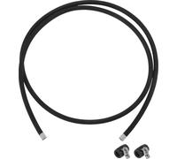 AN-4 Kit De Ligne De Carburant 6.00Ft Tuyau À Vide Tuyau De Carburant Automobile Avec 2 Pièces Pinces Noires 1 Set
