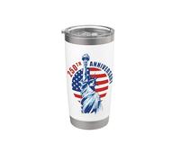 An Amazing 250 Years 1776-2026 Birthday American (White) Gobelet isotherme en acier inoxydable double paroi