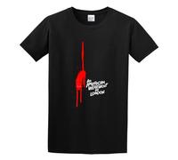 an American Werewolf in London Horror Unisex 100% Cotton Short-Sleeve T-Shirts Black XXXL