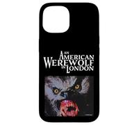 an American Werewolf in London Logo and Beast Front & Back Coque pour iPhone 15