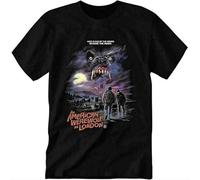 an American Werewolf in London Men's Casual Short Sleeve t Shirt Size L