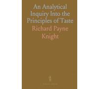 An Analytical Inquiry Into the Principles of Taste
